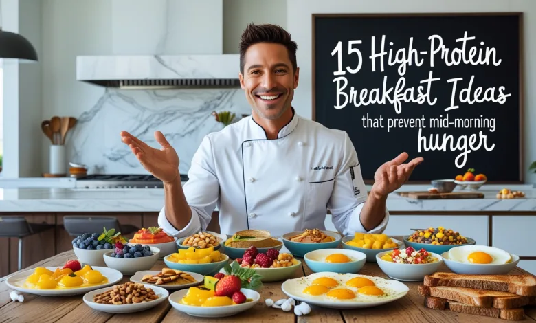 15 High-Protein Breakfast Ideas That Prevent Mid-Morning Hunger