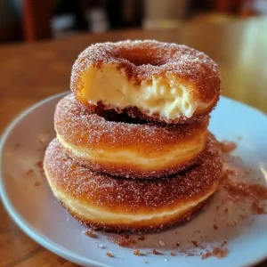 Churro Cheesecake Donut Cookies