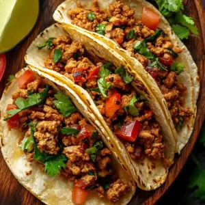 Healthy Ground Turkey Tacos
