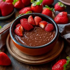 chocolate fondue