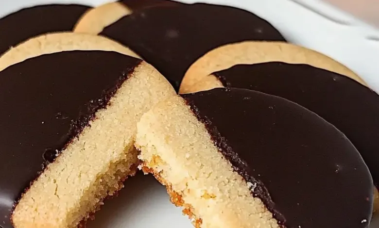 Chocolate Orange Shortbread Cookies Chocolate Orange Shortbread Cookies