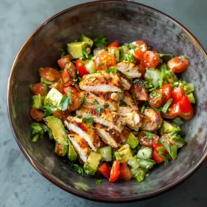Healthy Avocado Chicken Salad