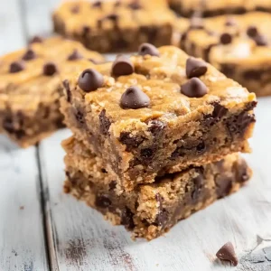 Peanut Butter Chocolate Chip Bars