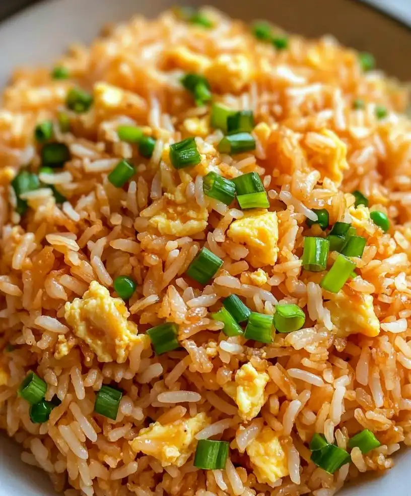 Egg Fried Rice close up