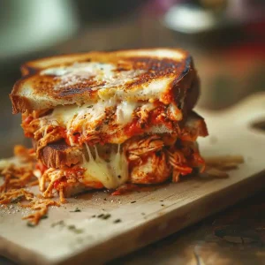 chicken parmesan grilled cheese sandwich