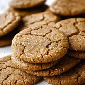 Bakery Style Molasses Cookies