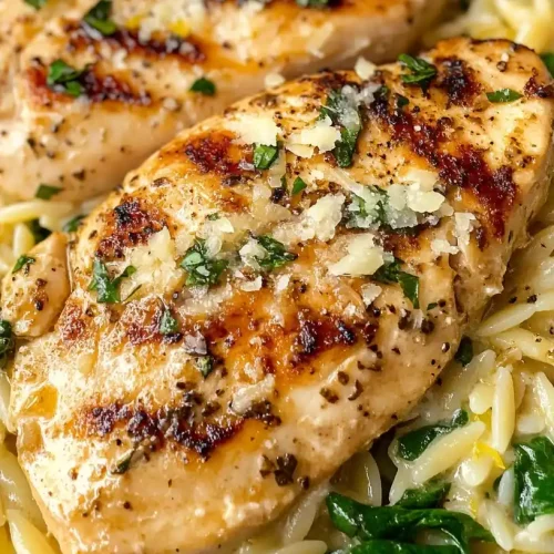 Lemon Chicken Orzo