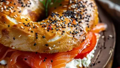 Smoked Salmon Bagel