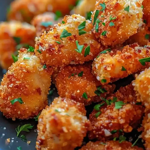 garlic parmesan chicken bites