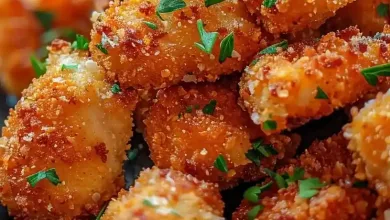 Garlic Parmesan Rooster Bites