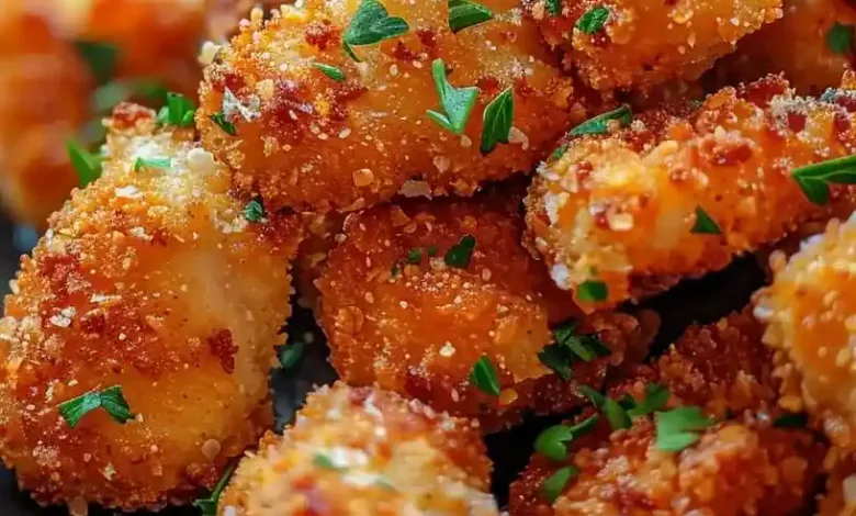 Garlic Parmesan Rooster Bites Garlic Parmesan Rooster Bites