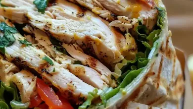 Straightforward Honey Mustard Turkey Wrap Recipe
