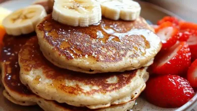 3 Ingredient Banana Oatmeal Pancakes Recipe 3 Ingredient Banana Oatmeal Pancakes Recipe
