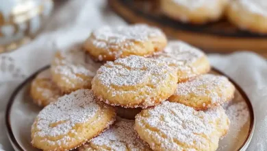 Almond Cloud Cookies (Light, Chewy & Gluten-Free) Almond Cloud Cookies (Light, Chewy & Gluten-Free)