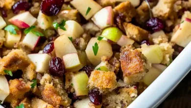 Apple Cranberry Stuffing Recipe
