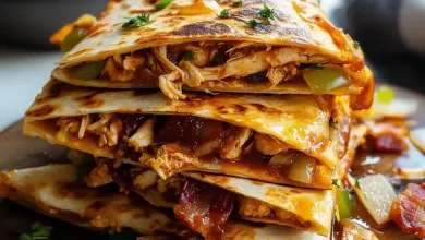 BBQ Bacon Rooster Quesadillas (25-Minutes)