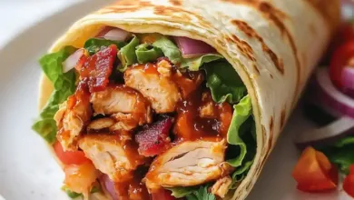 BBQ Ranch Hen Wrap Recipe (20-Minutes)
