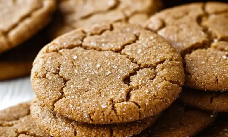 Bakery Style Molasses Cookies (Soft & Chewy)