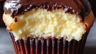 Boston Cream Pie Cupcakes Recipe