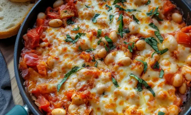 Tacky Tomato White Bean Bake (30-Minutes) Tacky Tomato White Bean Bake (30-Minutes)