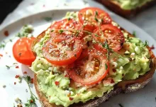 Cottage Cheese Avocado Toast (Healthy Breakfast Idea)