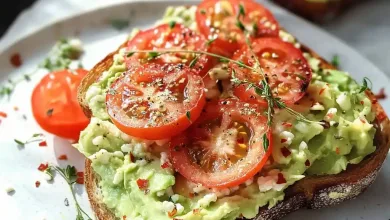 Cottage Cheese Avocado Toast (Healthy Breakfast Idea)