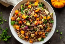 Cozy Fall Harvest Quinoa Salad