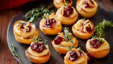 Cranberry Brie Bites Recipe Cranberry Brie Bites Recipe