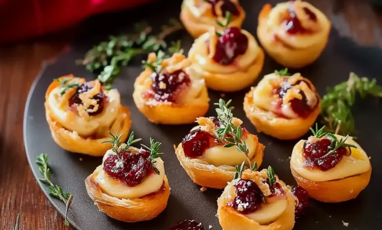 Cranberry Brie Bites Recipe Cranberry Brie Bites Recipe