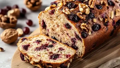 Cranberry Walnut Bread Recipe