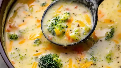 Creamy Broccoli Cheddar Soup