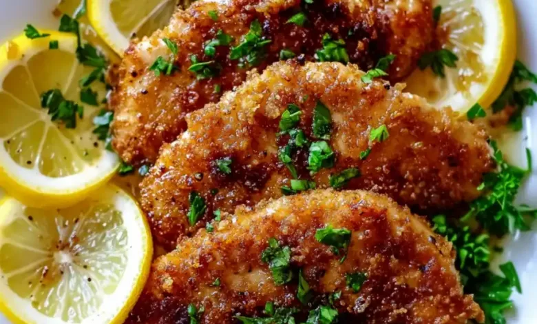 Crispy Lemon Pepper Chicken Cutlets (30-Minutes) Crispy Lemon Pepper Chicken Cutlets (30-Minutes)