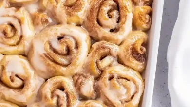 Decadent Apple Pie Cinnamon Roll Bake