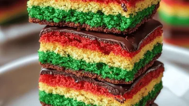 Delicious Italian Rainbow Cookies