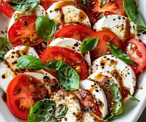 Straightforward Caprese Salad Straightforward Caprese Salad
