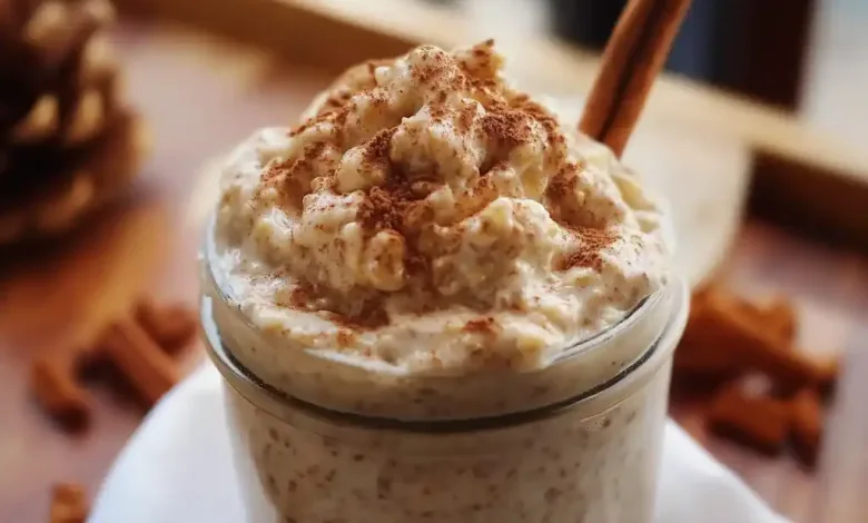 Easy Cinnamon Roll Overnight Oats Recipe Easy Cinnamon Roll Overnight Oats Recipe