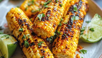 Grilled Corn on the Cob with Chili Lime Butter