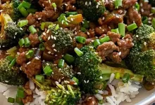 Ground Beef and Broccoli Stir Fry