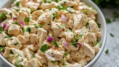 Healhty Greek Yogurt Chicken Salad Recipe