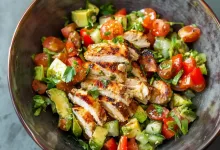 Healthy Avocado Chicken Salad Recipe