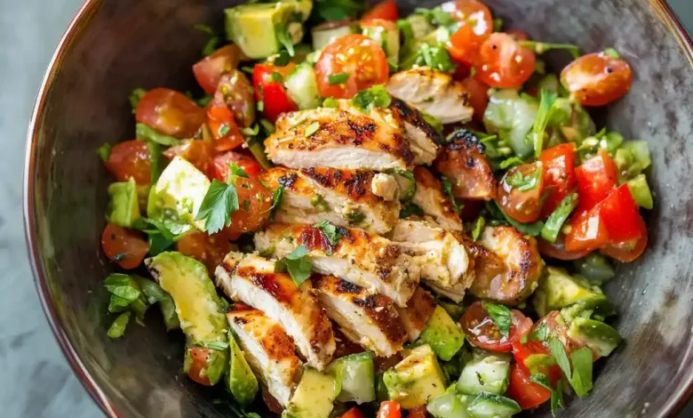 Healthy Avocado Chicken Salad Recipe Healthy Avocado Chicken Salad Recipe