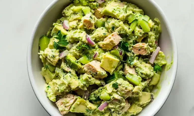 Wholesome Avocado Tuna Salad Recipe (10-Minutes) Wholesome Avocado Tuna Salad Recipe (10-Minutes)