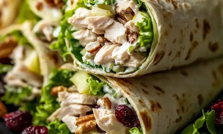 Wholesome Hen Apple Salad Wraps Wholesome Hen Apple Salad Wraps