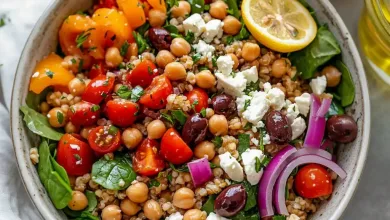 Wholesome Mediterranean Farro Bowl