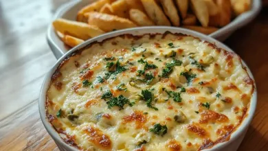 Homemade Spinach and Artichoke Dip Recipe