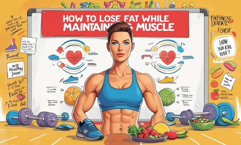 How to Lose Fat While Maintaining Muscle: A Beginner’s Guide How to Lose Fat While Maintaining Muscle: A Beginner’s Guide