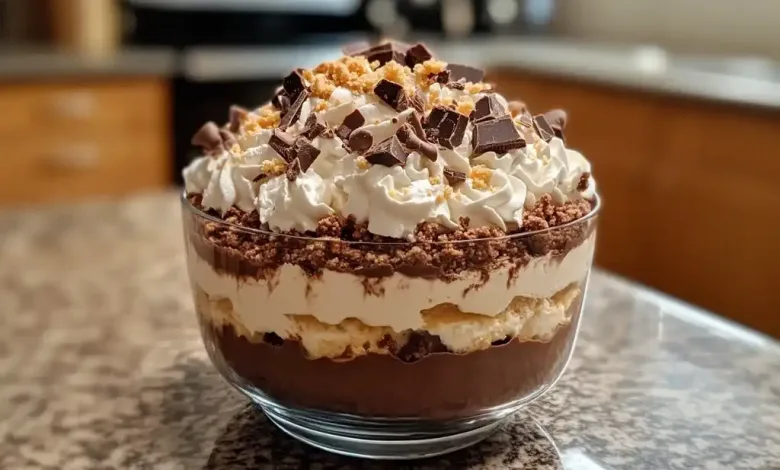 Indulgent Baileys Chocolate Cheesecake Trifle Recipe
