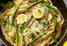 Lemon Asparagus Pasta (30-Minutes)