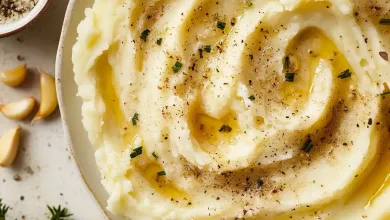 Roasted Garlic Mashed Potatoes