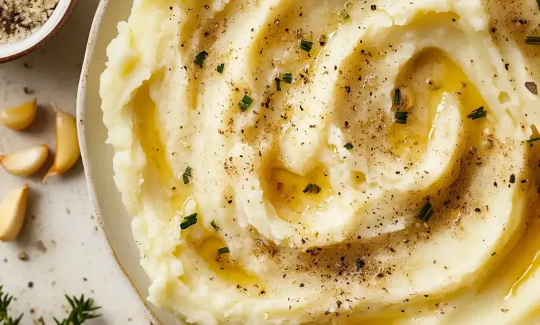 Roasted Garlic Mashed Potatoes